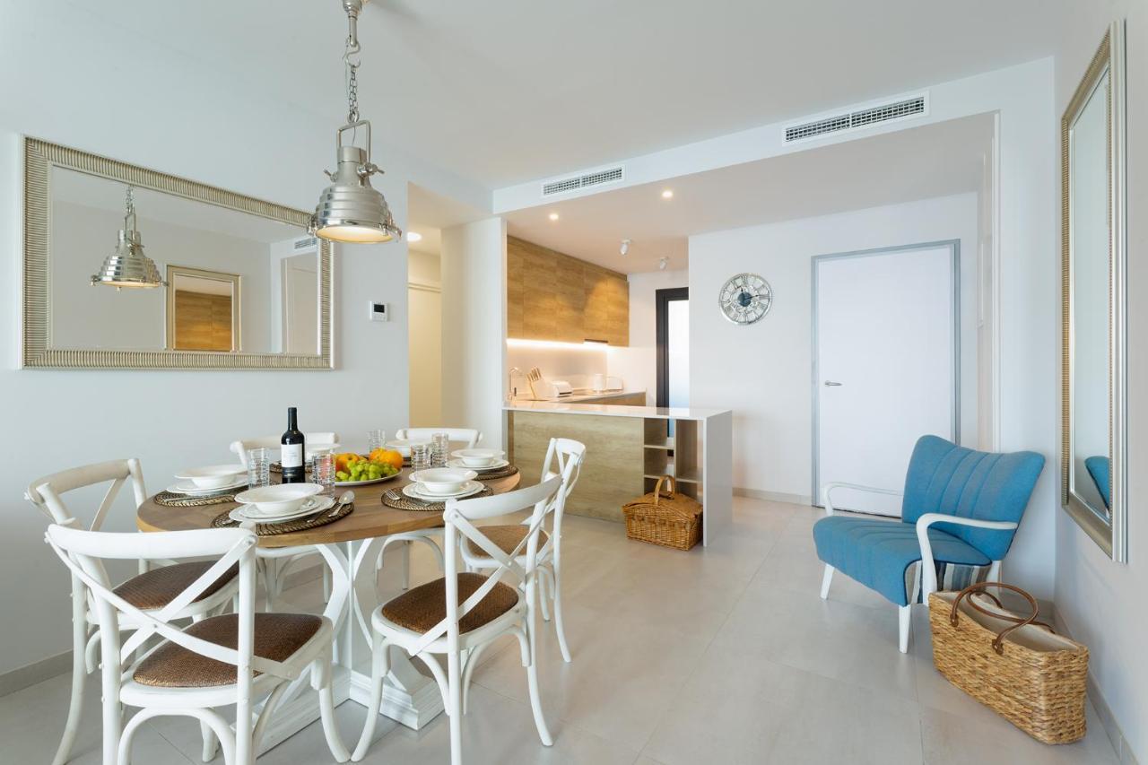 Apartamento SUNSET WAVES Benidorm Sea View Exterior foto