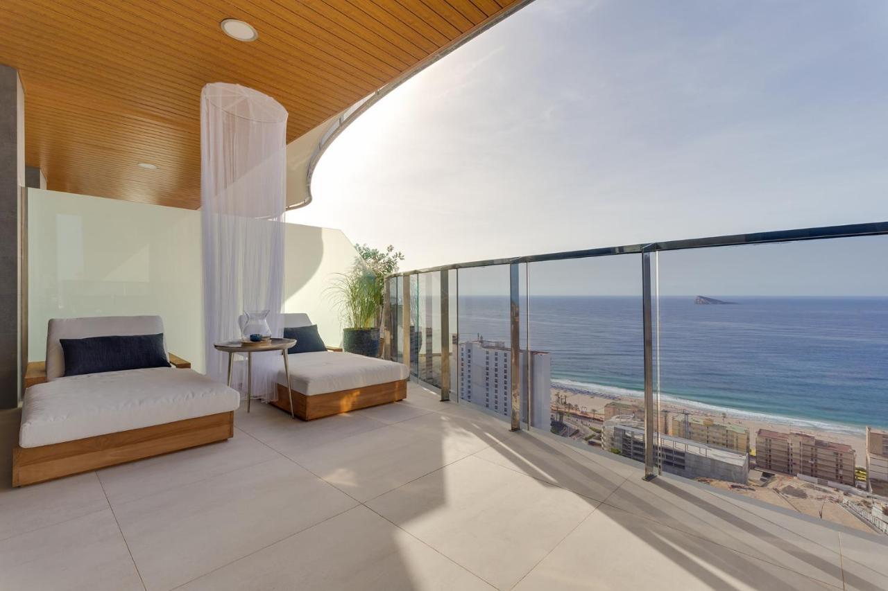 Apartamento SUNSET WAVES Benidorm Sea View Exterior foto