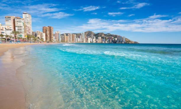 Apartamento SUNSET WAVES Benidorm Sea View Exterior foto