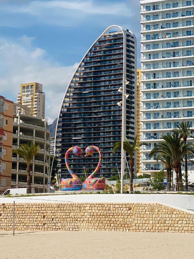 Apartamento SUNSET WAVES Benidorm Sea View Exterior foto